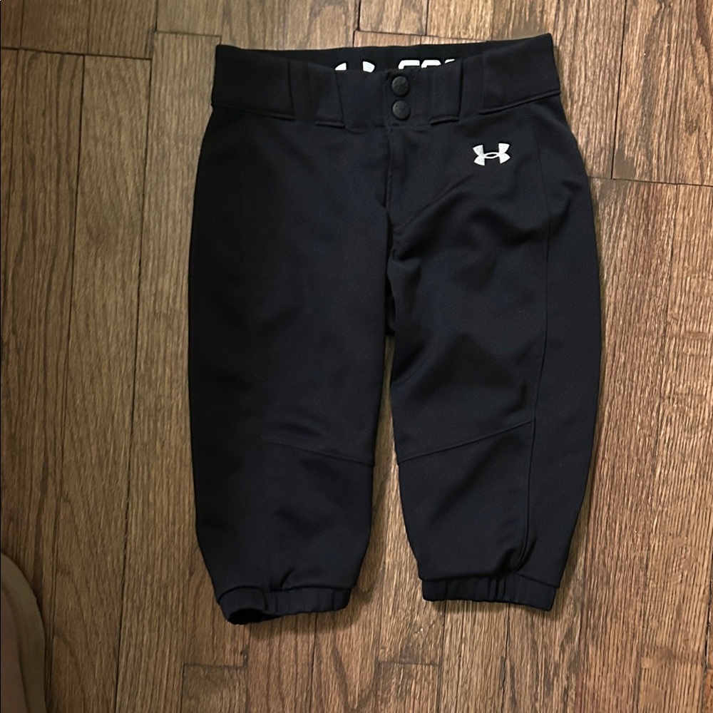 Under Armour Girls Black Sports Pants